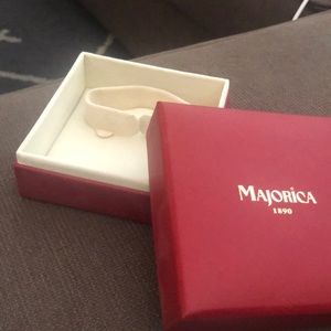 Majorica Jewelry - Majorica Pearl Elastic/Sterling Silver Bracelet Majorica Jewelry - Majorica Pearl Elastic/Sterling Silver Bracelet